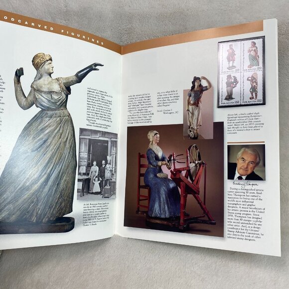 Vintage 1986 US Postal Service Mint Set of Commemorative Stamps (Book Only) - Picture 9 of 10